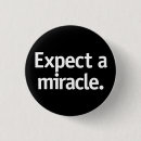 Search for miracles buttons Believe
