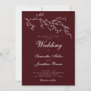 Search for burgundy and ivory wedding invitations Calligraphy