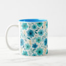 Recherche de flora tasses Aquarelle