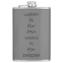 Search for vodka flasks Water