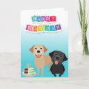 Search for laboratory birthday cards Dog