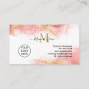 Search for monogram logo business cards Salon