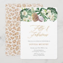 Search for animal 50th birthday invitations Fifty and fabulous