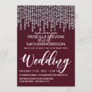 Recherche de crimson mariage invitations Monogramme