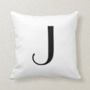 Search for letter j pillows Initial