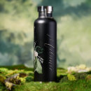Search for floral water bottles Black