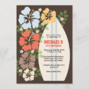 Search for retro surfboard invitations Party