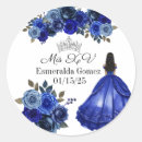 Recherche de bleu royal autocollants Parti