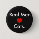 Search for cat men buttons Kitty
