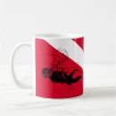 Search for divers mugs Diver down flag