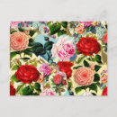 Recherche de cru floral cartes postales Élégant