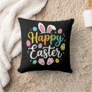 Search for happy easter pillows Women