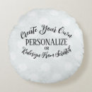 Recherche de merch coussins Personnalisation