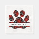 Search for paw print napkins Cat