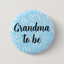 Recherche de grand coeur badges Bleu