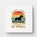 Search for dog dogs pitbull plaques Weimaranerdog
