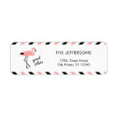 Search for pink flamingos return address labels Trendy