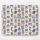 Recherche de hiboux mignons tapis souris Moderne