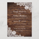 Search for vintage lace wedding invitations Rustic