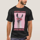 Recherche de drama tshirts Llama
