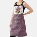 Search for pink plaid aprons Cook