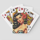 Search for pinup playing cards Beach