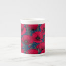 Search for red poppies mugs Floral