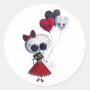 Search for cute girl skull stickers Skeleton