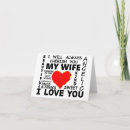 Search for i love my wife cards Thinking of you