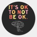 Search for information sign stickers Emotional distress