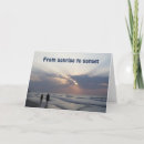 Search for beach at sunset birthday cards Photography
