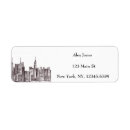 Search for skyline return address labels Manhattan