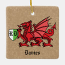 Search for welsh dragon ornaments Wales