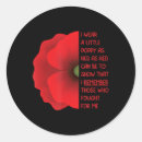 Search for poppy stickers Veterans