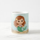 Search for little mermaid mugs Watercolor