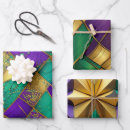 Search for mardi gras wrapping paper Watercolor