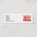 Recherche de drôles mini cartes visite Humour