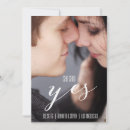 Search for she said yes invitations Classy
