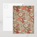 Search for vintage spring flowers postcards William morris