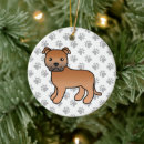 Search for red bull ornaments Dog
