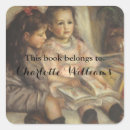 Search for girl reading bookplates Children