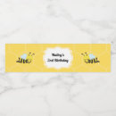 Recherche de bee water bottle labels Fête d'anniversaire