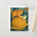 Search for pushing postcards Cat