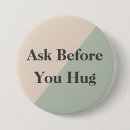 Search for no hugs buttons Autism