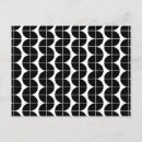 Search for modern abstract black white pattern postcards Retro