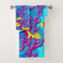 Search for coral reef bathroom accessories Tropical