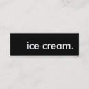 Search for ice cream business cards Frozen yogurt