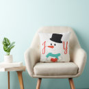 Search for snowman pillows Heart