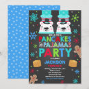 Recherche de pyjamas et crêpes invitations Fête de vacances