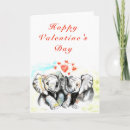 Search for elephant valentines day cards Heart